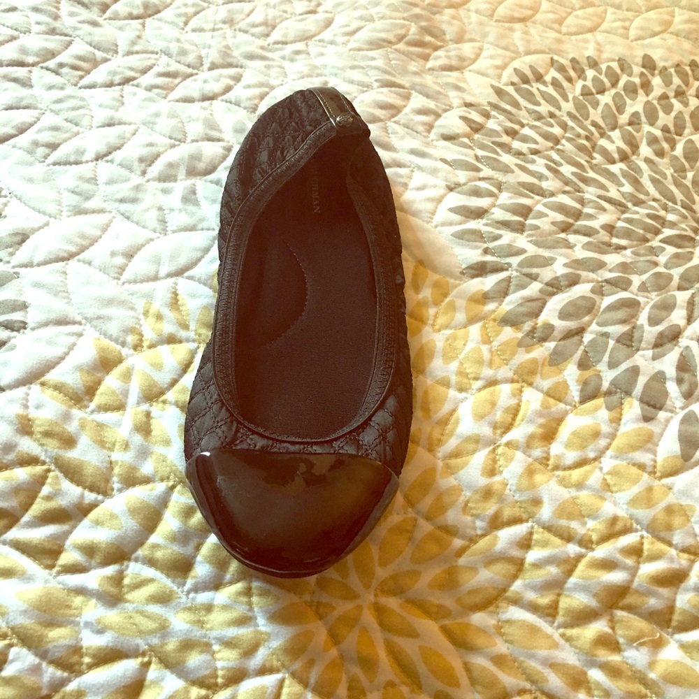 💘Dana Buchman Black Quilted Ballet Flats Sz 8.5 M - Picture 3 of 6